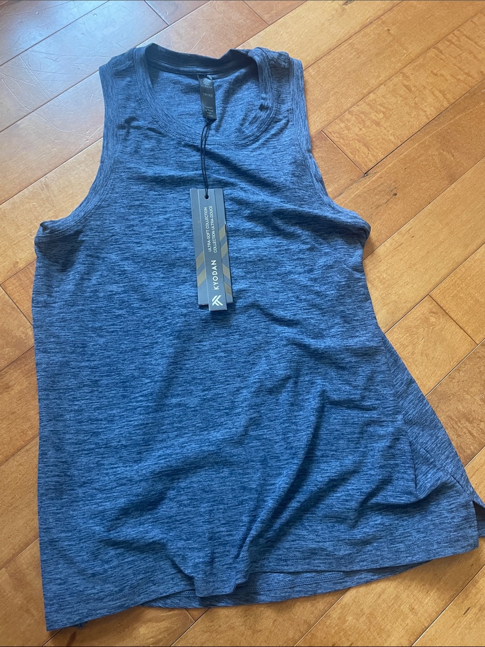 Kyodan Heathered Navy Blue Performance Tank
